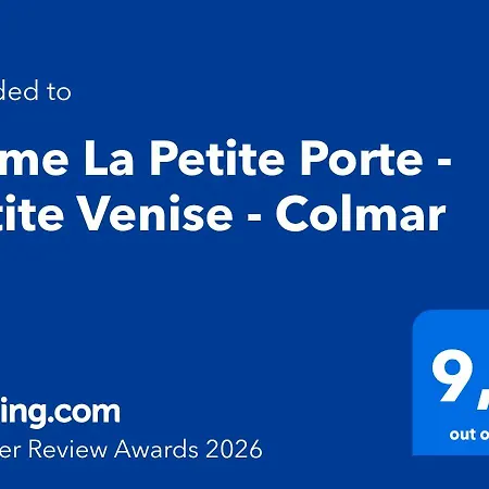 Ferienhaus La Petite Porte - Petite Venise - Colmar